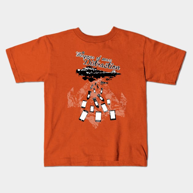 weapons of mass destraction Kids T-Shirt by RedSheep